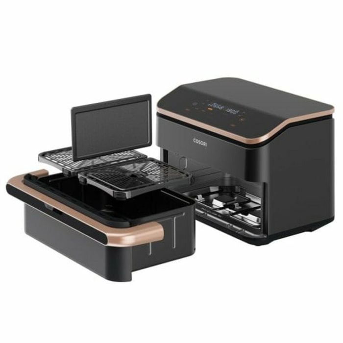 Cosori COS1730416443719 Freidora sin aceite Doble Fuego Twinfry Chef Edition, 10 L, 6 Programas, 2800 W, Negra 16