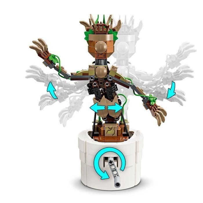 LEGO Marvel 76297 El Baile de Baby Groot, Juguete animado para construir para niños 2 LEGO Marvel 76297 El Baile de Baby Groot, Juguete animado para construir para niños 2