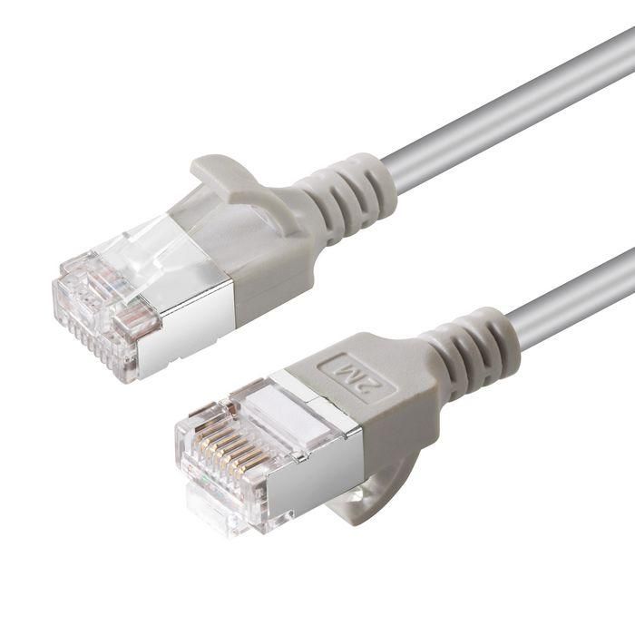 MicroConnect CAT6A U-FTP Slim, LSZH, 7.5m Network Cable, Grey MicroConnect CAT6A U-FTP Slim, LSZH, 7.5m Network Cable, Grey