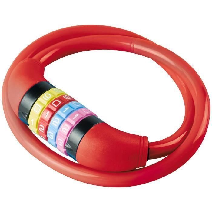 Candado para bicicleta para niños - BURG WACHTER - 210 C 65 KIDS - Color, código, 65 cm, acero 10 mm 2 Candado para bicicleta para niños - BURG WACHTER - 210 C 65 KIDS - Color, código, 65 cm, acero 10 mm 2