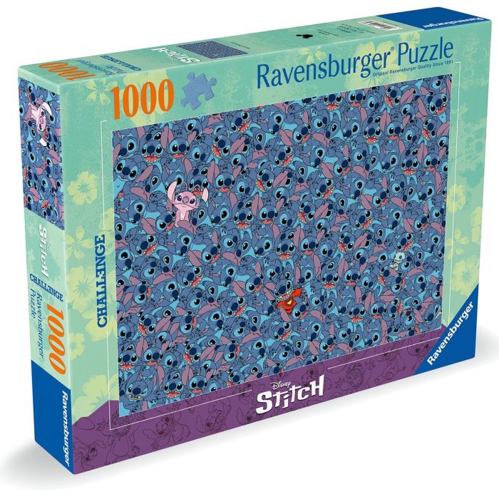 Puzzle 1000 Piezas Challenge Stitch 12001265 Ravensburger