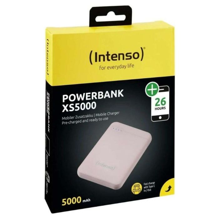 Batería para Portátil INTENSO XS5000 5000 mAh Rosa 1 Batería para Portátil INTENSO XS5000 5000 mAh Rosa 1