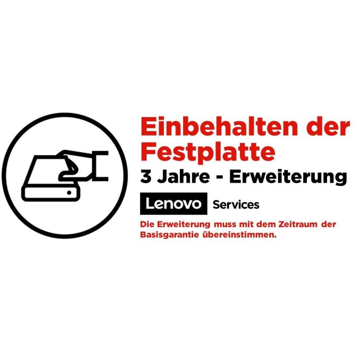 Lenovo Service Add on: Keep Your Drive - 3 años