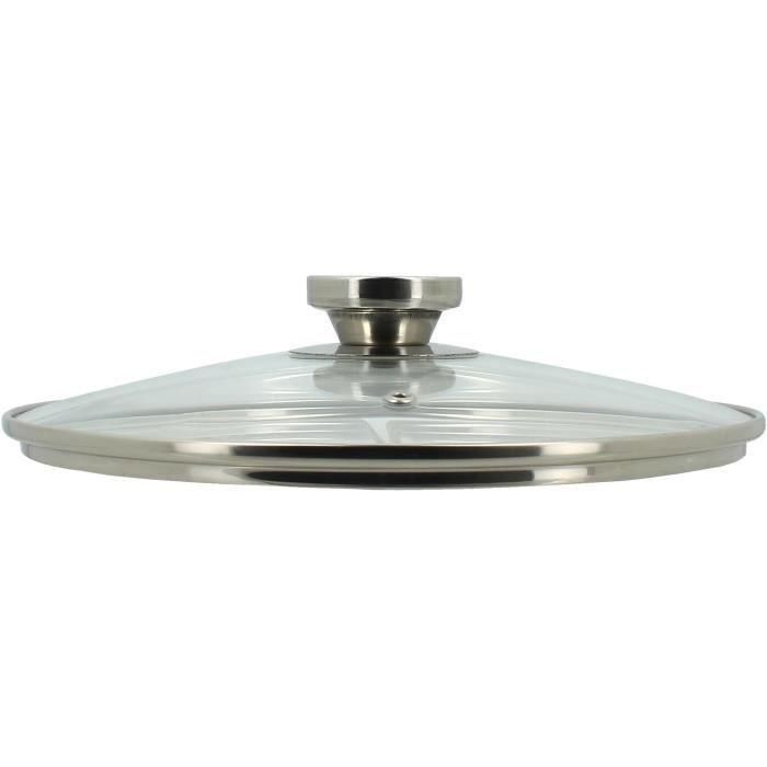 Olla con tapa - MENASTYL - 4615455 - Acero inoxidable - 9 litros - Todo tipo de fuegos, incluida inducción 3 Olla con tapa - MENASTYL - 4615455 - Acero inoxidable - 9 litros - Todo tipo de fuegos, incluida inducción 3
