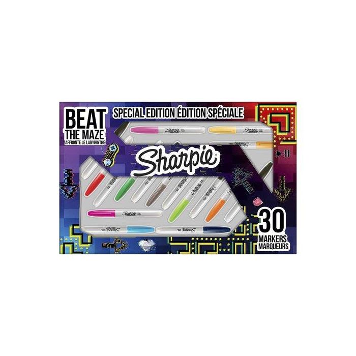 Rotulador Permanente Sharpie Fine Caja De 30
