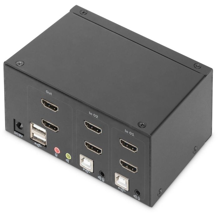 DIGITUS DS-12860 KVM-Switch 2-Port 1 DIGITUS DS-12860 KVM-Switch 2-Port 1