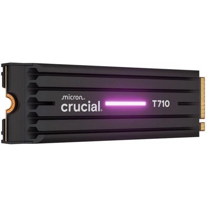 Crucial T710 Unidad SSD M.2 NVMe PCI Express 5.0 de 4 TB para Máximo Rendimiento 4 Crucial T710 Unidad SSD M.2 NVMe PCI Express 5.0 de 4 TB para Máximo Rendimiento 4