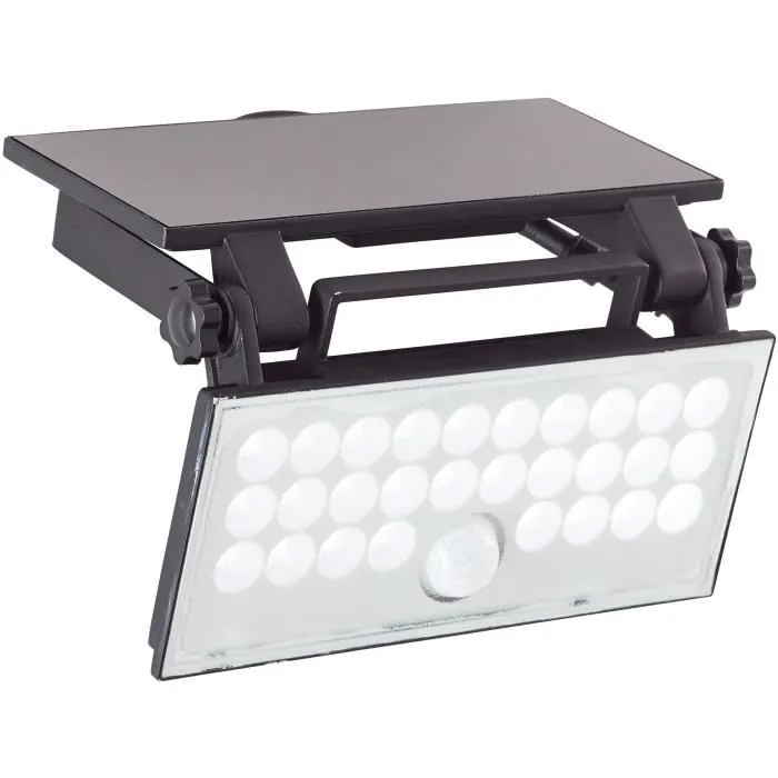 Brilliant Aplique de exterior LUTON BRI4004353437793 LED y Solar con Detector de Movimiento en Negro 2 Brilliant Aplique de exterior LUTON BRI4004353437793 LED y Solar con Detector de Movimiento en Negro 2