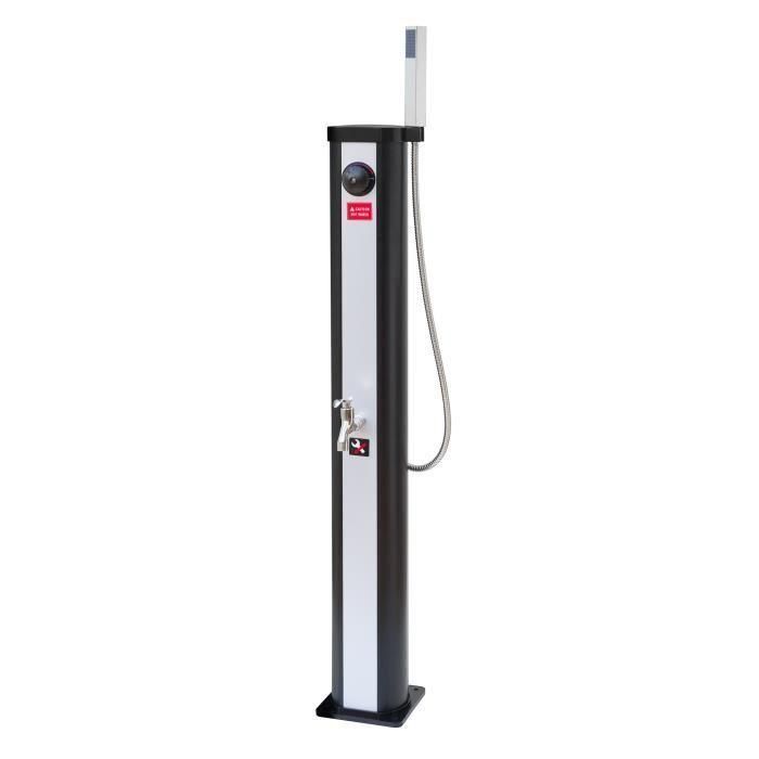 Solar Outer Shower Solaris Elite - Tank de 18L - batidora y ducha - para sellar - Ø15 x H118 cm Solar Outer Shower Solaris Elite - Tank de 18L - batidora y ducha - para sellar - Ø15 x H118 cm