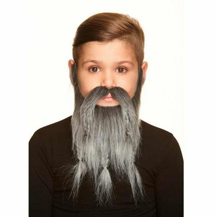 Bigote y barba infantil talla única Bigote y barba infantil talla única