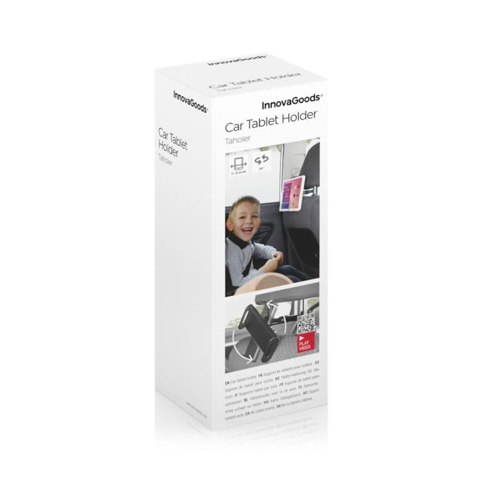 Innovagoods Soporte Tablet Coche V0103620 Soporte Ajustable para Mayoría de Dispositivos y Viajes 2 Innovagoods Soporte Tablet Coche V0103620 Soporte Ajustable para Mayoría de Dispositivos y Viajes 2