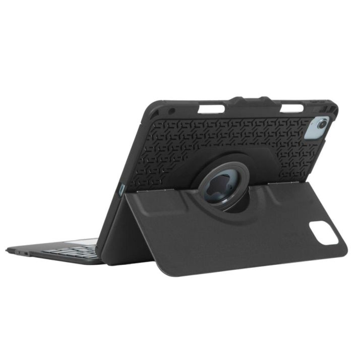 Targus Funda con Teclado VersaVu QWERTY Español Trackpad Bluetooth Retroiluminado para iPad 10.9"-11" Protección 1.2m Negro 7