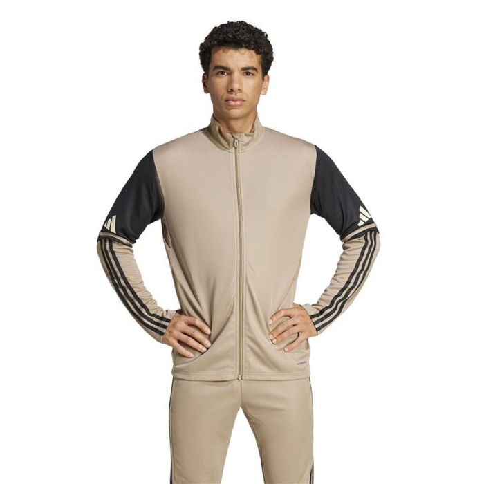 Chaqueta Deportiva para Hombre Adidas Squadra25 Beige Fútbol 11-12 Años 5
