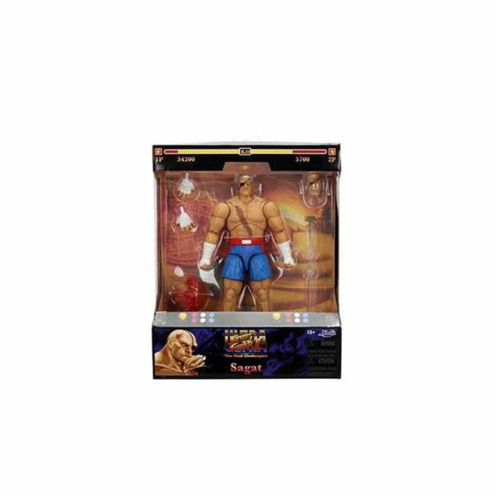 Figura street fighter ii sagat 15 cm Figura street fighter ii sagat 15 cm