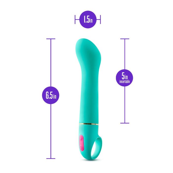 Vibrador Punto G Blush Aria Verde 7 Vibrador Punto G Blush Aria Verde 7