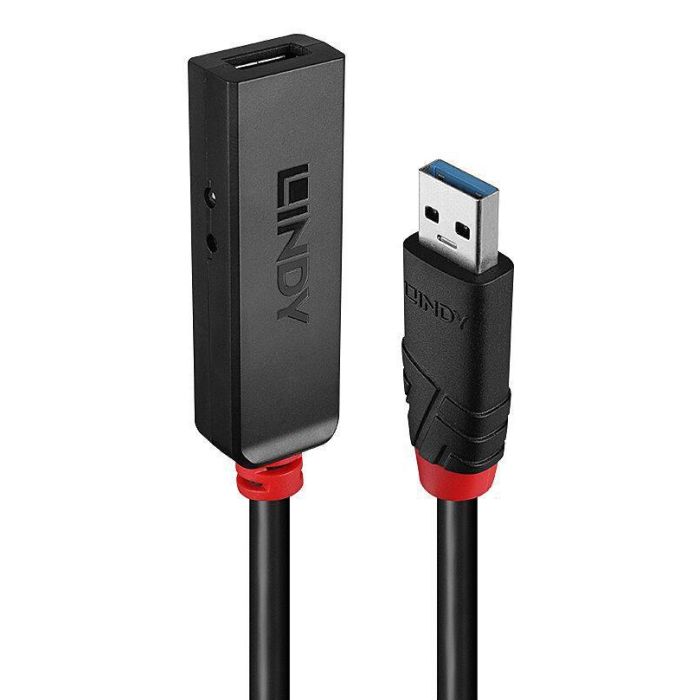 Lindy 43404 Extensor Activo USB 3.0 de 15m para PCs/Portátiles, 5Gbps, USB-A M/H, Diseño Delgado y Conexión en Cadena 1 Lindy 43404 Extensor Activo USB 3.0 de 15m para PCs/Portátiles, 5Gbps, USB-A M/H, Diseño Delgado y Conexión en Cadena 1