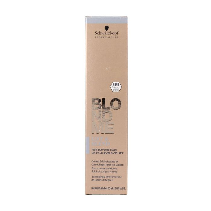 Schwarzkopf Blondme Aclaración y Tonalización LB Ice 60 ml - Aclaración y cobertura de canas Schwarzkopf Blondme Aclaración y Tonalización LB Ice 60 ml - Aclaración y cobertura de canas