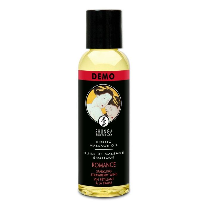 Aceite de Masaje Erótico Shunga 60 ml 100 ml Fresa