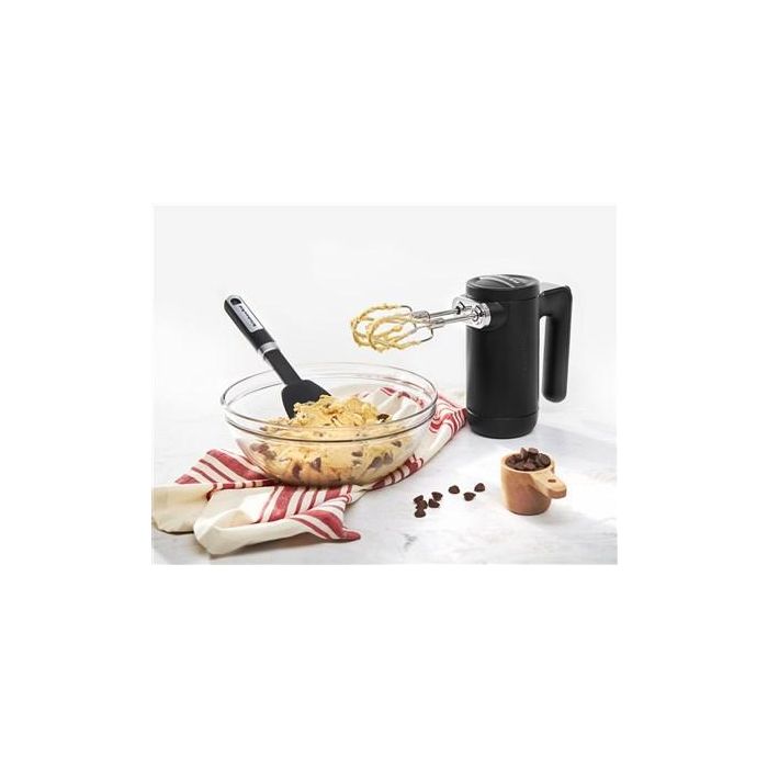 Kitchenaid 5KHMB732 Batidora Amasadora Inalámbrica Negro Mate 7 Velocidades 8