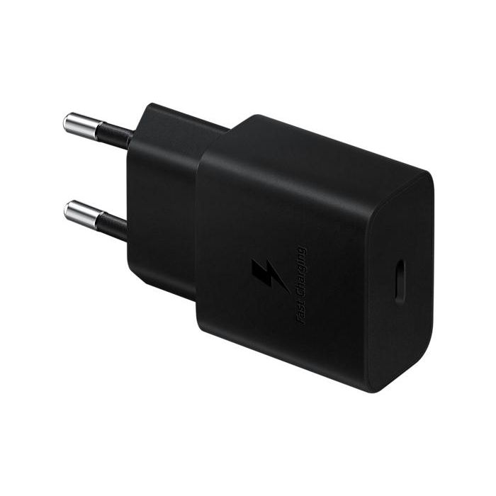 Samsung Cargador Pared 15W USB-C Negro + Cable USB-C a USB-C 1M Negro EP-T1510XBEGEU 0 Samsung Cargador Pared 15W USB-C Negro + Cable USB-C a USB-C 1M Negro EP-T1510XBEGEU 0