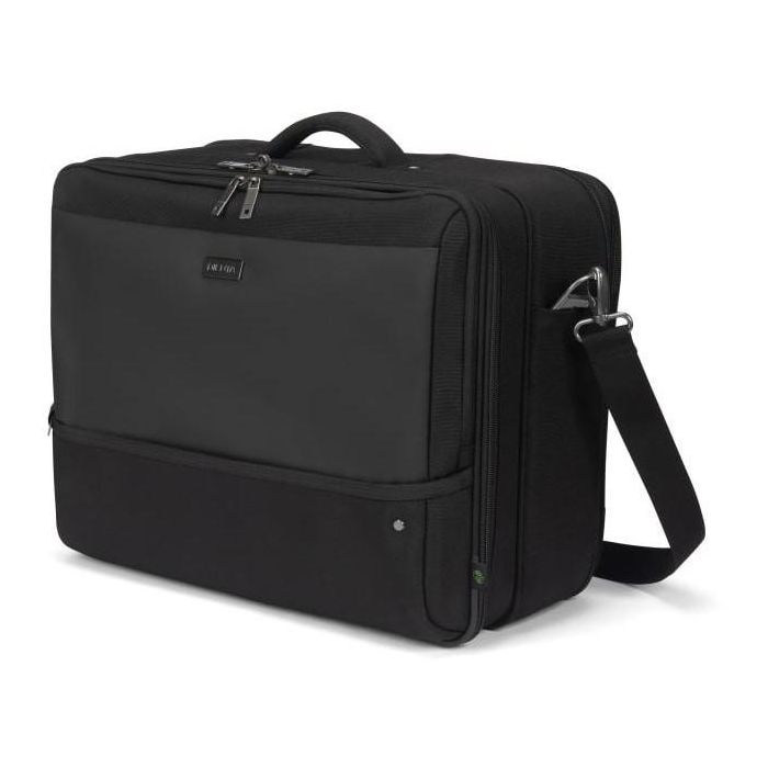 DICOTA Multi TWIN FIVE Funda Maletín para Portátiles de 15 a 17.3 pulgadas - Negro