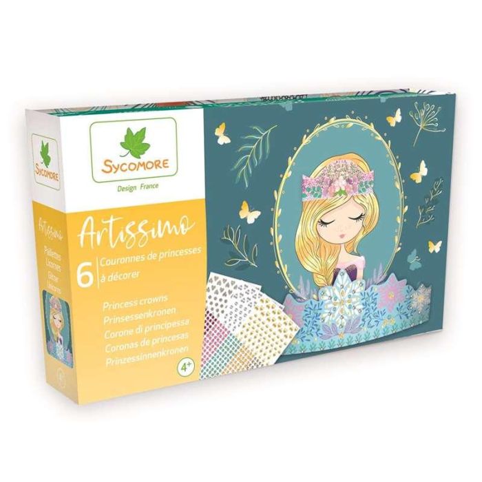 Coronas de princesas. decora las 6 coronas con strass y pegatinas. Coronas de princesas. decora las 6 coronas con strass y pegatinas.