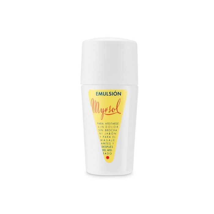 Myrsol Emulsión Roll-On Sin Alcohol 75ml – Pre Afeitado y After Shave – Calma, Repara e Hidrata Piel Delicada