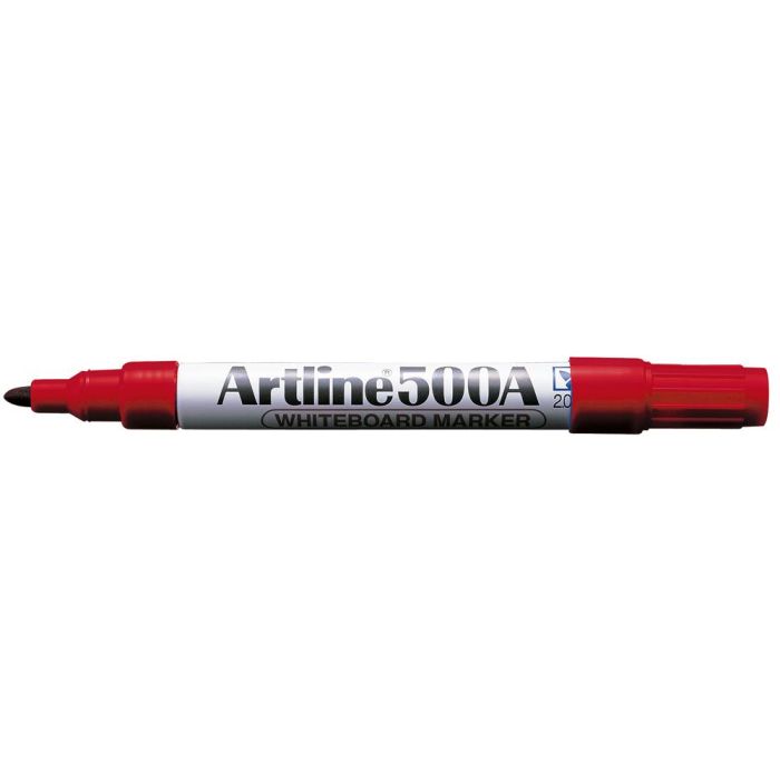 Rotulador Artline Pizarra Ek-500 Rojo Punta Redonda 2 mm Recargable 12 unidades 1