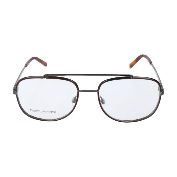 Montura de Gafas Hombre Dsquared2 DQ5073-56 Marrón Ø 53 mm Montura de Gafas Hombre Dsquared2 DQ5073-56 Marrón Ø 53 mm