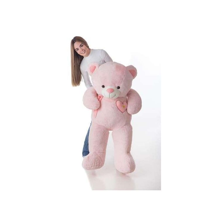 Peluche oso valentin rosa140 cm 1 Peluche oso valentin rosa140 cm 1