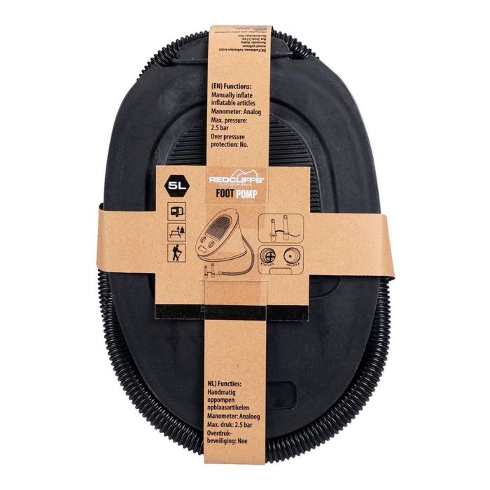 Bomba de aire de pie, 5 l, 265 x 185 mm 1 Bomba de aire de pie, 5 l, 265 x 185 mm 1