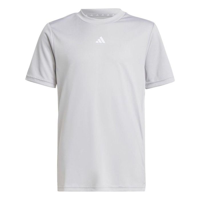 Camiseta de Manga Corta Infantil Adidas Tr-Essentials Gris claro 0 Camiseta de Manga Corta Infantil Adidas Tr-Essentials Gris claro 0