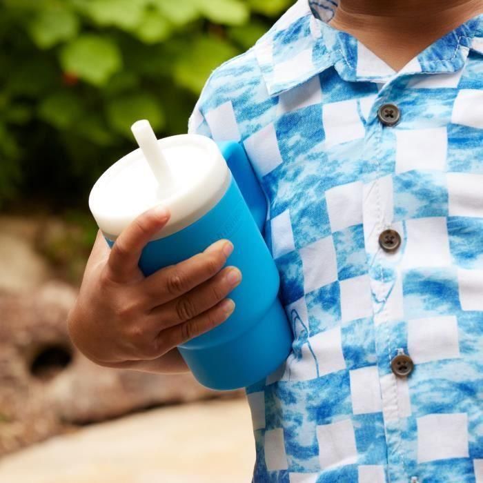 Mi primera taza - INFANTINO - Silicona - Azul océano 1 Mi primera taza - INFANTINO - Silicona - Azul océano 1