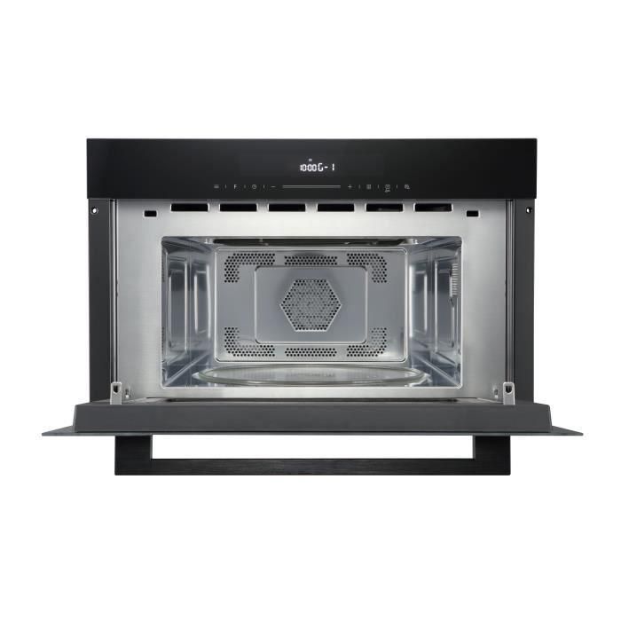 Continental Edison CEMO34CEB3 Horno Microondas Empotrable 1450W 34L Combinación Grill 59,5x38,3x49,2cm Negro 1