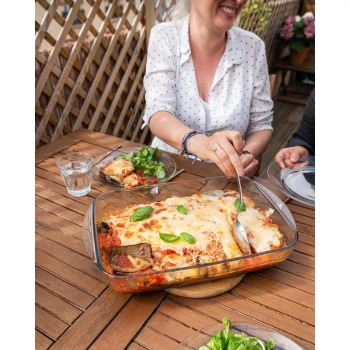 Pyrex Iconic'S Fuente Rectangular para Horno 40x27x6 cm Vidrio Resistente Apto Microondas y Congelador 1 Pyrex Iconic'S Fuente Rectangular para Horno 40x27x6 cm Vidrio Resistente Apto Microondas y Congelador 1