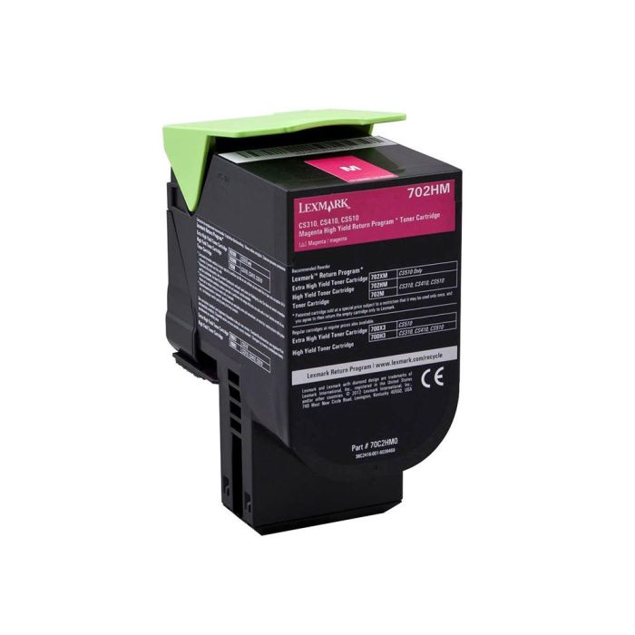 Toner Lexmark Laser 702Hme Cs310Dn - Cs410 Dn Magenta 3000 Paginas 2