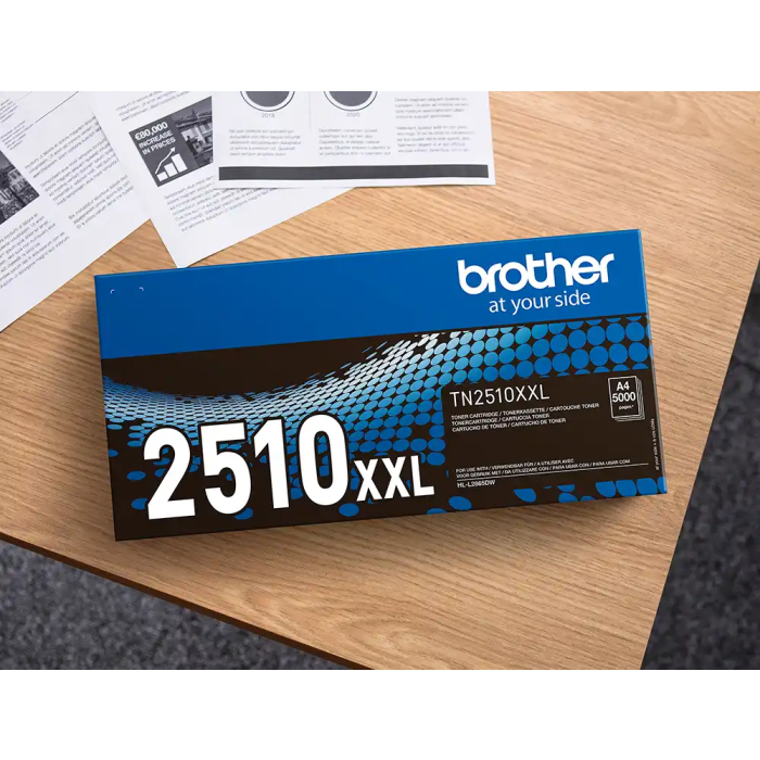 BROTHER Toner Negro TN2510XXL HLL2865DW, MFCL2960DW, MFCL2980DW