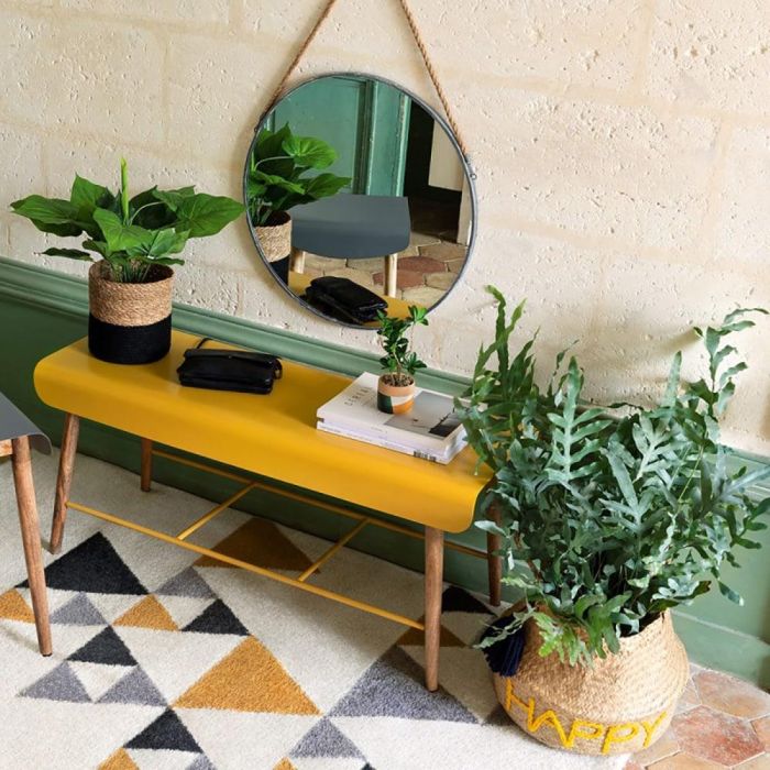 Atmosphera Espejo Redondo Metal con Cuerda ø55cm 2 Atmosphera Espejo Redondo Metal con Cuerda ø55cm 2