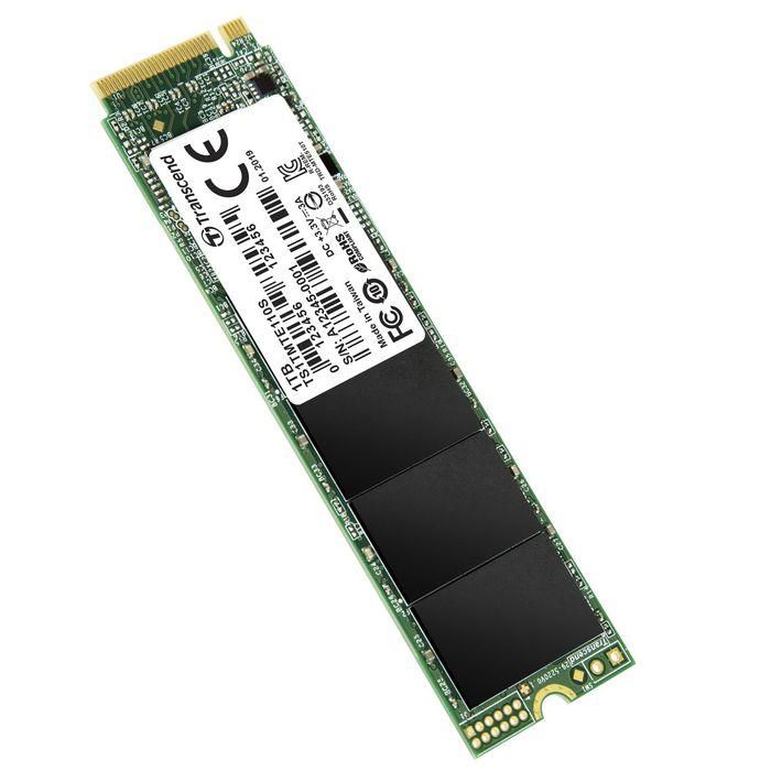 Transcend Transcend MTE110S, 1TB, NVMe PCIe Gen3 x4, 1700/1400 MB/s 2 Transcend Transcend MTE110S, 1TB, NVMe PCIe Gen3 x4, 1700/1400 MB/s 2