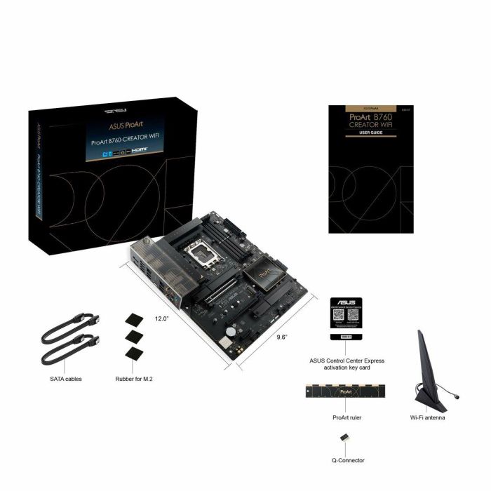 ASUS 90MB1FY0-M0EAY0 Placa Base Intel B760 LGA 1700 ATX, Compatible con Intel Core i3/i5/i7/i9, DDR5, Wi-Fi 6 17