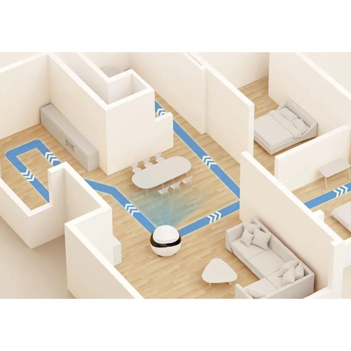 Enabot EBO SE Haustierroboter con Cámara 1080p, Visión Nocturna, App, WiFi y Láser 8 Enabot EBO SE Haustierroboter con Cámara 1080p, Visión Nocturna, App, WiFi y Láser 8