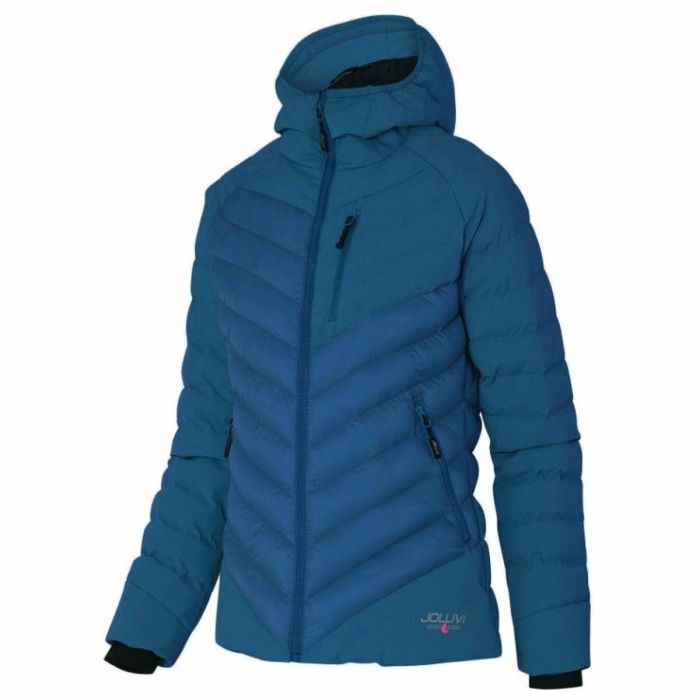 Chaqueta Deportiva para Mujer Joluvi Heat Riva Azul 0 Chaqueta Deportiva para Mujer Joluvi Heat Riva Azul 0