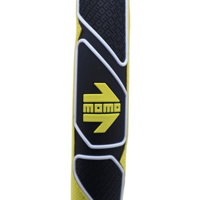 Momo Funda Volante Fun Black-Yellow M 38-39 cm MOMLSWC0FUNBY - Protección y Agarre Cómodo y Seguro 1