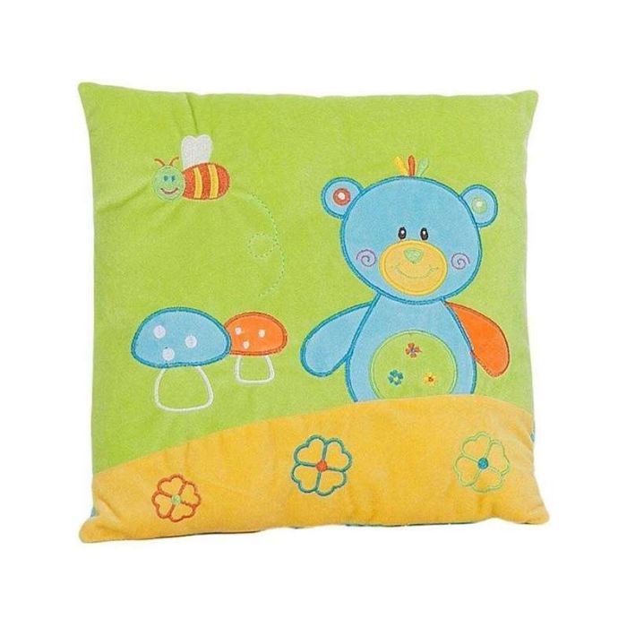 Creaciones Llopis Cojín Oso de Peluche, 30x30 cm, Poliéster, para +3 años 0 Creaciones Llopis Cojín Oso de Peluche, 30x30 cm, Poliéster, para +3 años 0