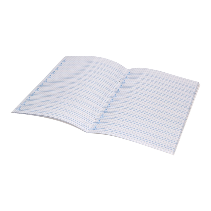 Liderpapel Libreta Pautada Cuadriculada 4mm 32 Hojas A5 70g Cartoncillo