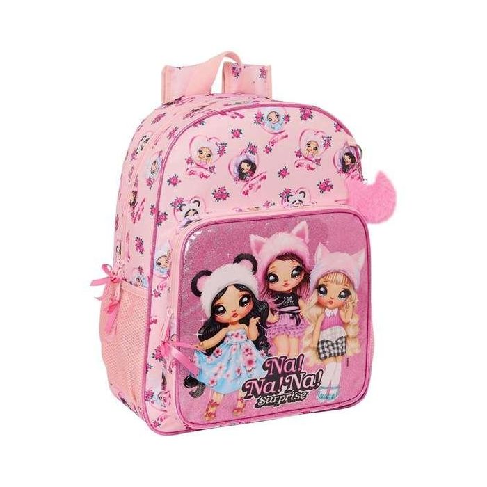Mochila Escolar Na!Na!Na! Surprise Fabulous Rosa 33 x 42 x 14 cm Mochila Escolar Na!Na!Na! Surprise Fabulous Rosa 33 x 42 x 14 cm