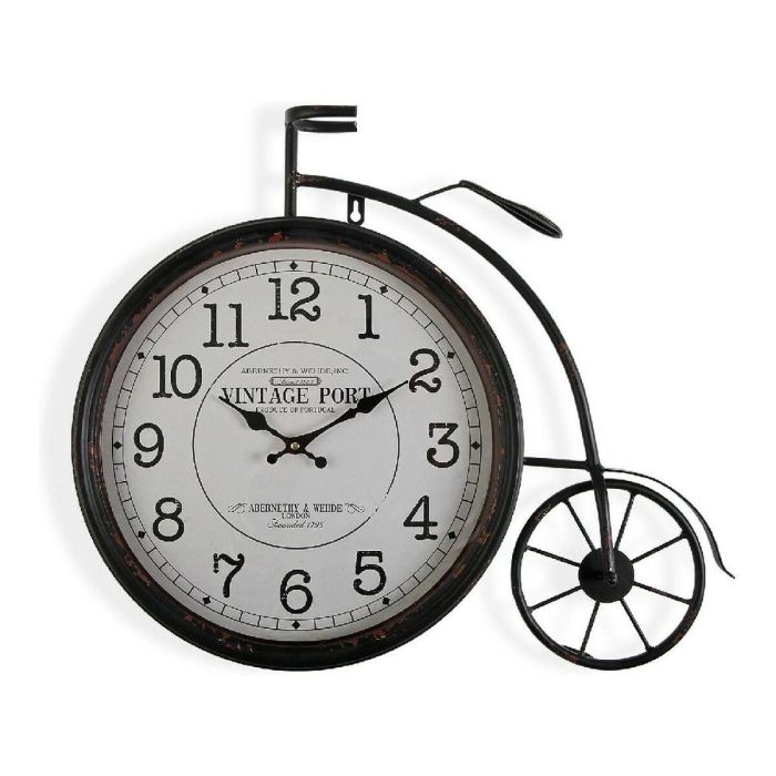 Versa Reloj de Pared Bicicleta 60x6 cm Versa Reloj de Pared Bicicleta 60x6 cm