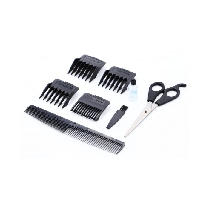 Thulos Cortapelos TH-CP1352 - Recortadora de Pelo con Accesorios, Cuchilla Acero Inoxidable, 4 Guías, Peine, Tijeras, 10W 1 Thulos Cortapelos TH-CP1352 - Recortadora de Pelo con Accesorios, Cuchilla Acero Inoxidable, 4 Guías, Peine, Tijeras, 10W 1