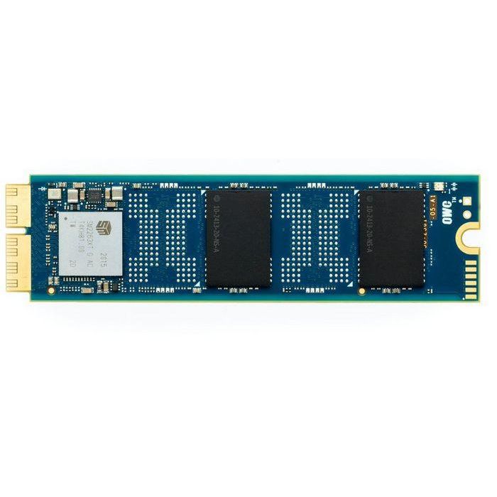 OWC Aura N2 SSD 512GB NVMe PCIe 3.1 x4 de Alto Rendimiento para Mac - Velocidad Lectura 2200 MB/s y Escritura 952 MB/s