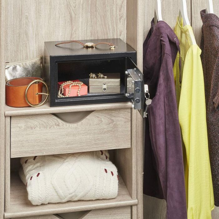 Master Lock Caja Fuerte con Llave 9.9 L Acero Sólido 2